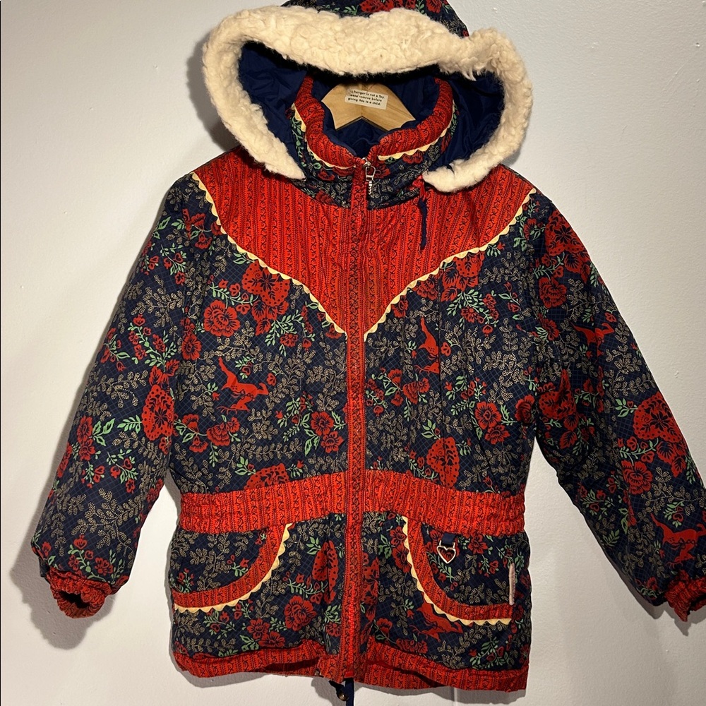 Obermeyer winter hooded jacket K00064 size 5